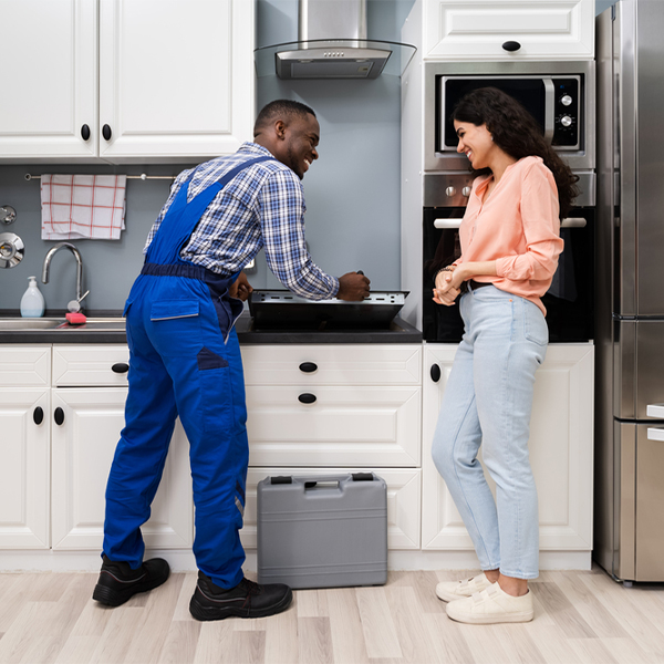 can you provide an estimate for cooktop repair before beginning any work in Crowley Texas